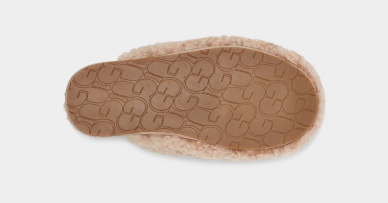 Ugg Maxi Curly Badtofflor Tofflor Dam Bruna | Sverige-93861