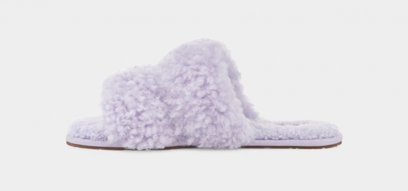 Ugg Maxi Curly Scuffetta Tofflor Dam Olivgröna | Sverige-42185