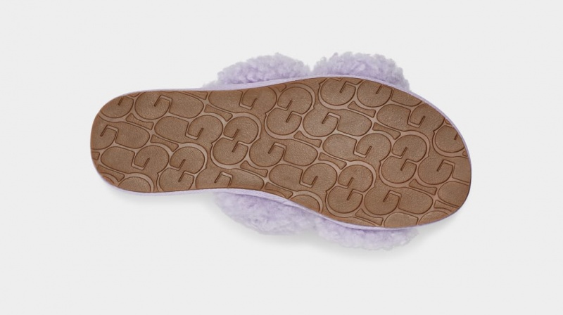 Ugg Maxi Curly Scuffetta Tofflor Dam Olivgröna | Sverige-42185
