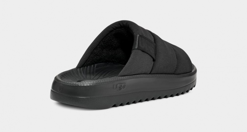 Ugg Maxxer Badtofflor Sandaler Herr Svarta | Sverige-36415