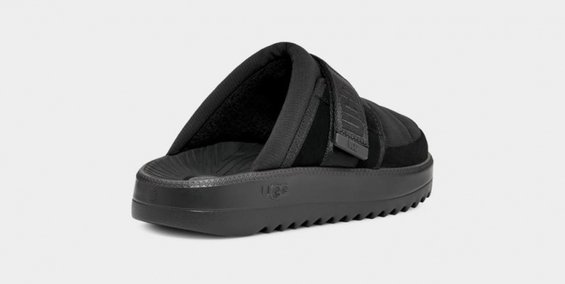 Ugg Maxxer Rem Badtofflor Sandaler Herr Svarta | Sverige-73856