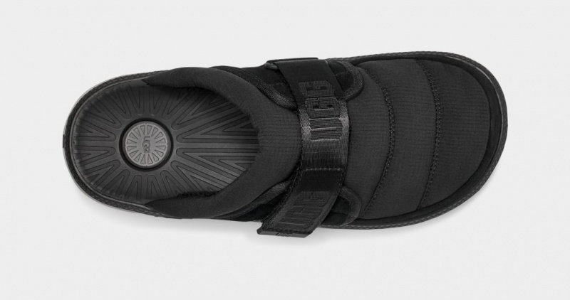 Ugg Maxxer Rem Badtofflor Sandaler Herr Svarta | Sverige-73856