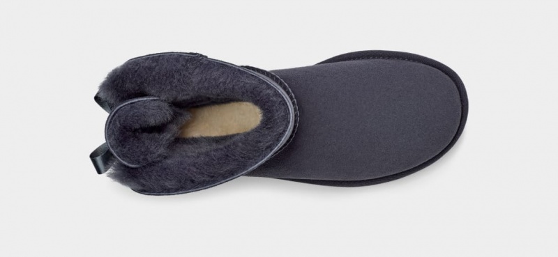 Ugg Mini Bailey Bow II Stövlar Dam Blå | Sverige-15902