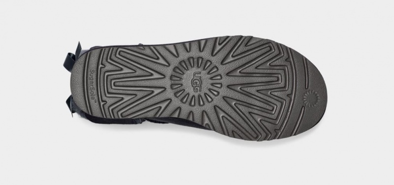 Ugg Mini Bailey Bow II Stövlar Dam Blå | Sverige-15902