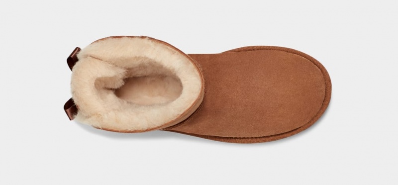 Ugg Mini Bailey Bow II Stövlar Dam Bruna | Sverige-96437