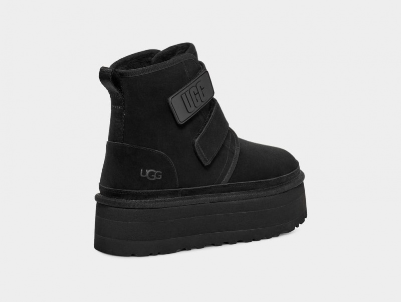 Ugg Neumel Platform Stövlar Dam Svarta | Sverige-57403
