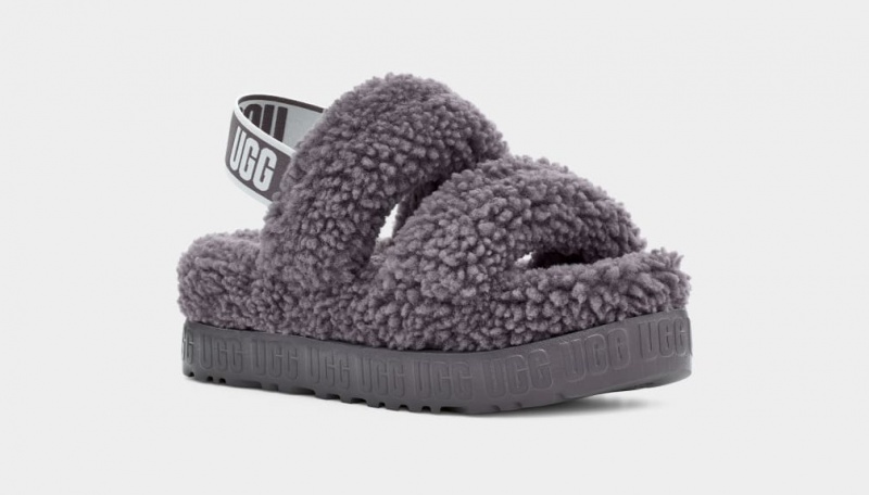 Ugg Oh Fluffita Badtofflor Tofflor Dam Lila | Sverige-41093