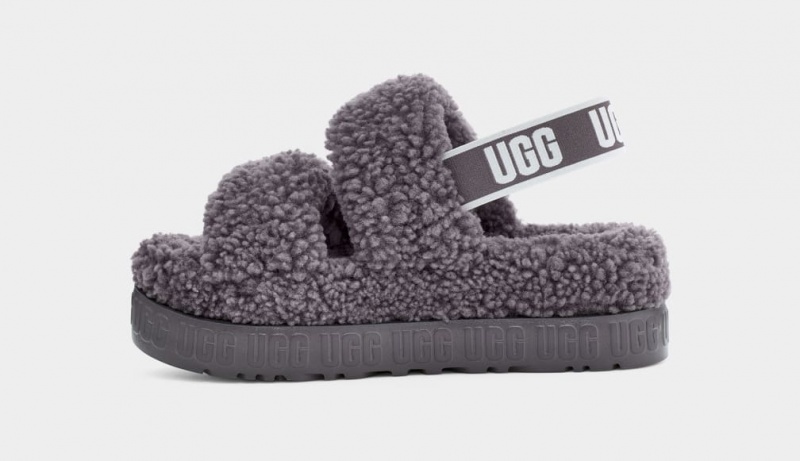 Ugg Oh Fluffita Badtofflor Tofflor Dam Lila | Sverige-41093