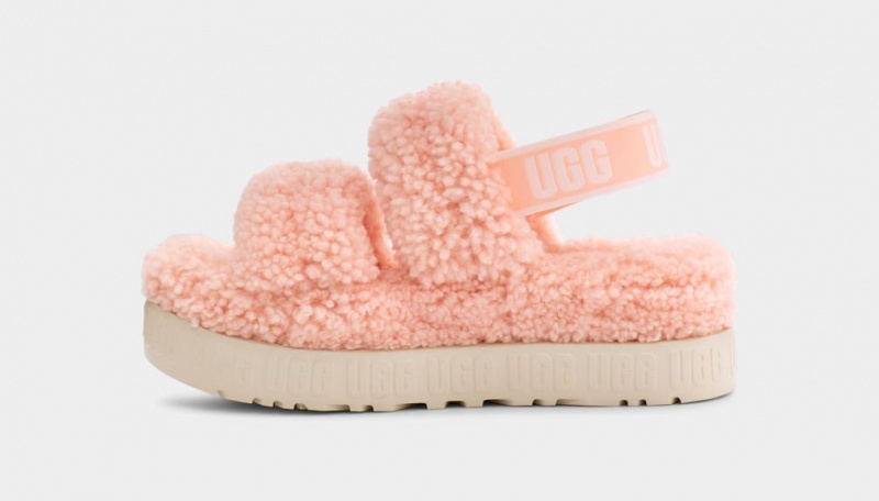 Ugg Oh Fluffita Badtofflor Tofflor Dam Rosa | Sverige-16729
