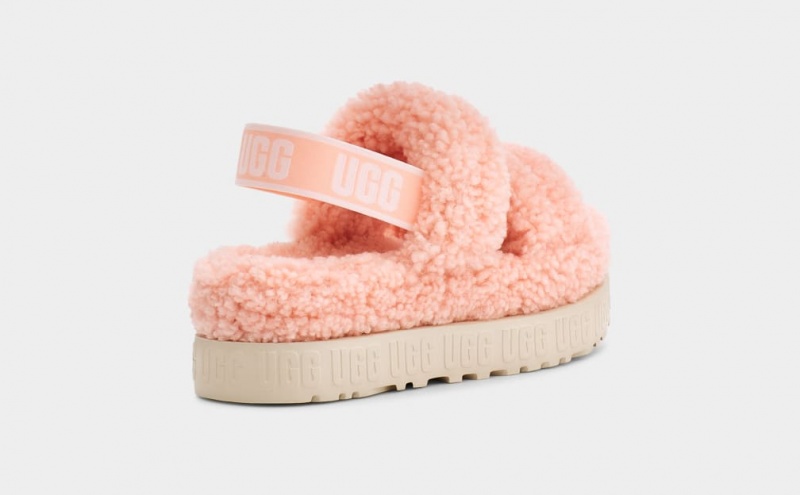 Ugg Oh Fluffita Badtofflor Tofflor Dam Rosa | Sverige-16729