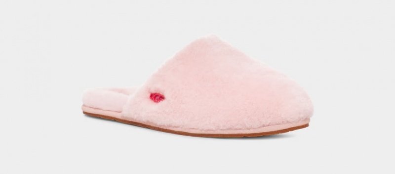 Ugg Pearle Curly Cue Ii Tofflor Dam Rosa | Sverige-74136