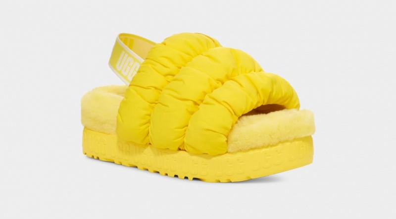 Ugg Scrunchita Tofflor Dam Gula | Sverige-57349