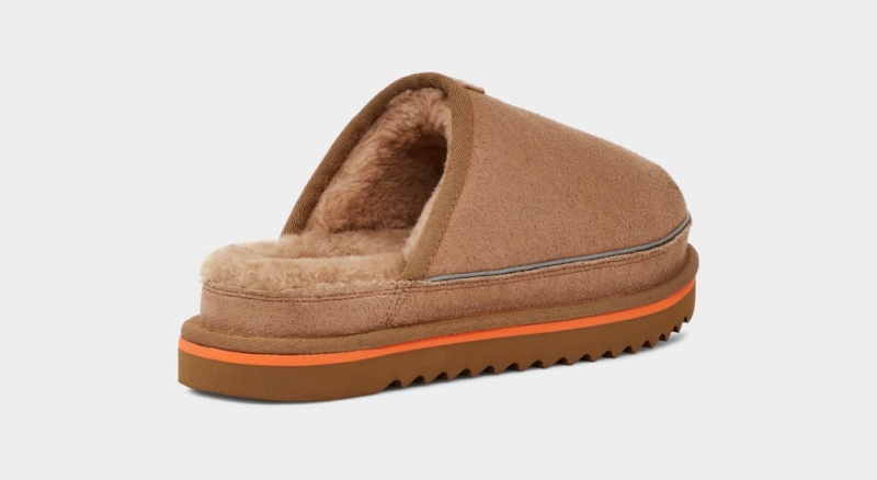 Ugg Scuff Cali Wave Tofflor Herr Bruna Orange | Sverige-50689