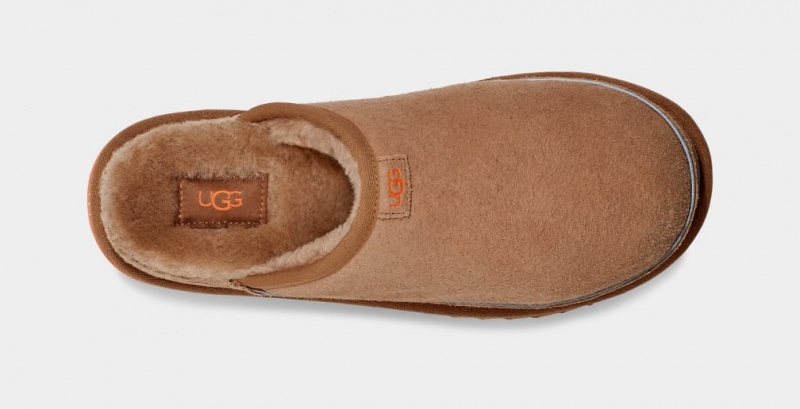 Ugg Scuff Cali Wave Tofflor Herr Bruna Orange | Sverige-50689