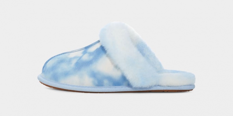 Ugg Scuffette II Watercolors Tofflor Dam Blå | Sverige-93645