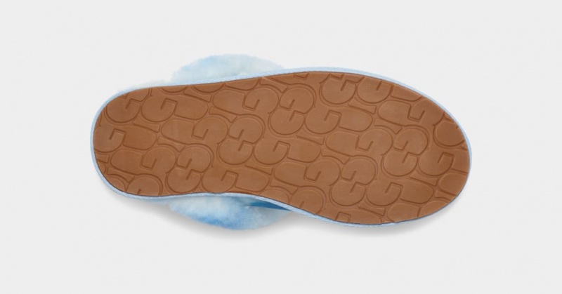 Ugg Scuffette II Watercolors Tofflor Dam Blå | Sverige-93645