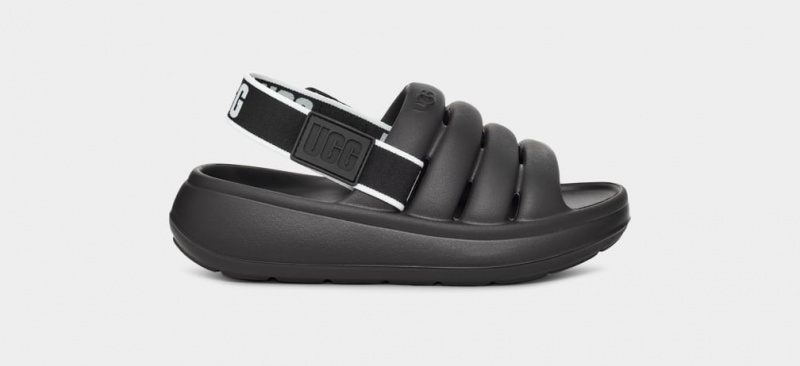 Ugg Sport Yeah Badtofflor Tofflor Barn Svarta | Sverige-83074