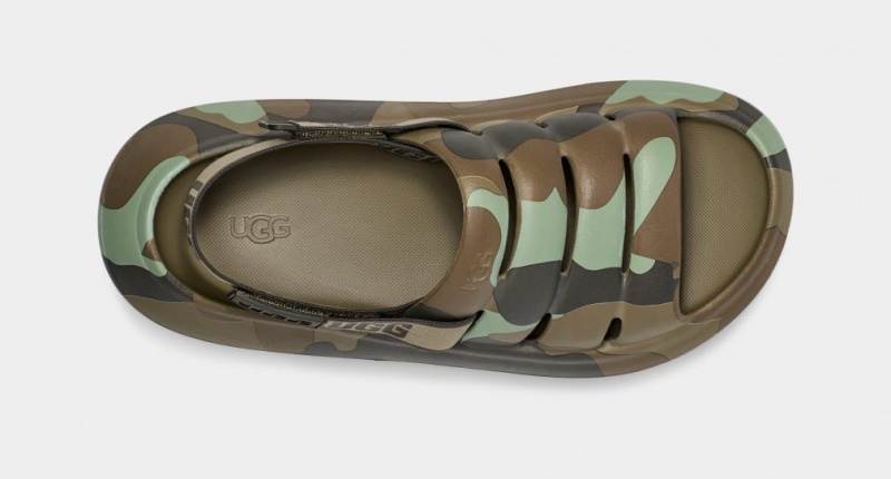 Ugg Sport Yeah Camopop Sandaler Herr Gröna | Sverige-64019