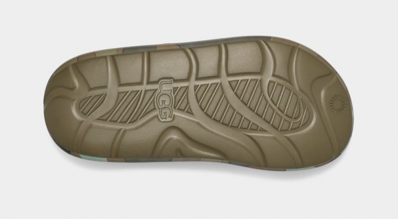 Ugg Sport Yeah Camopop Sandaler Herr Gröna | Sverige-64019