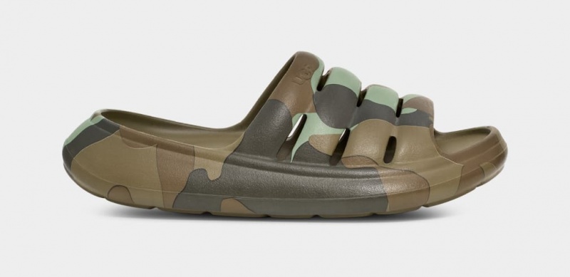 Ugg Sport Yeah Camopop Sandaler Herr Gröna | Sverige-64019
