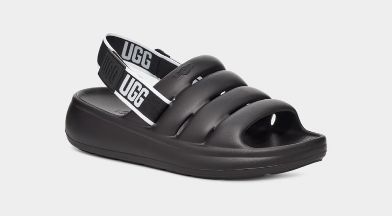 Ugg Sport Yeah Sandaler Herr Svarta | Sverige-38406