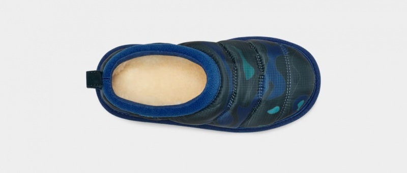 Ugg Tasman LTA Cali Topo Tofflor Barn Marinblå | Sverige-86023