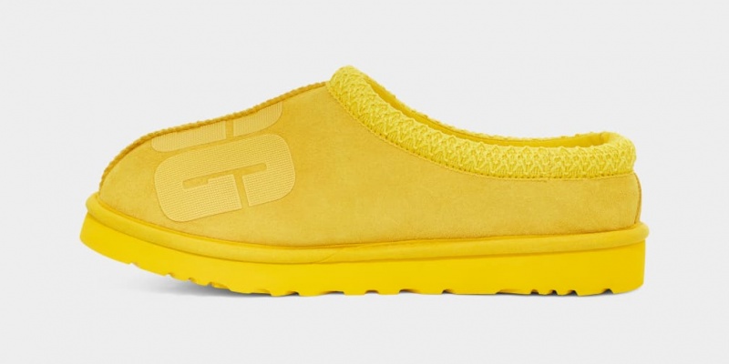 Ugg Tasman Scatter Tryck Tofflor Herr Gula | Sverige-49601