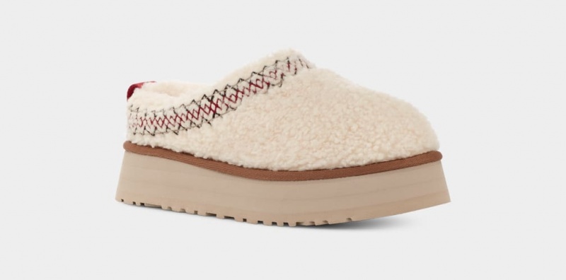 Ugg Tazz UGG Braid Tofflor Dam Beige | Sverige-92640