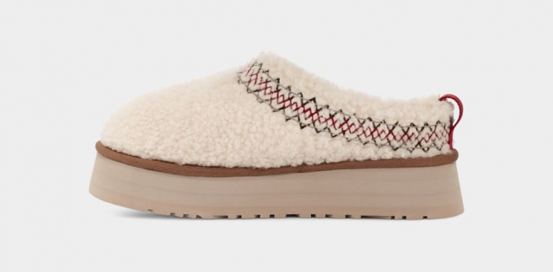 Ugg Tazz UGG Braid Tofflor Dam Beige | Sverige-92640