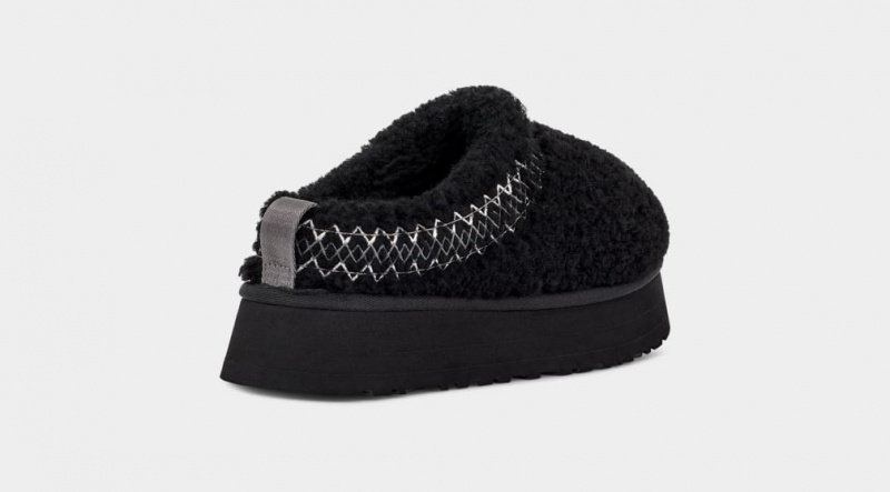 Ugg Tazz UGG Braid Tofflor Dam Svarta | Sverige-98156