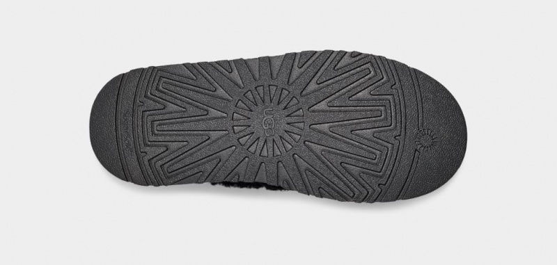 Ugg Tazz UGG Braid Tofflor Dam Svarta | Sverige-98156