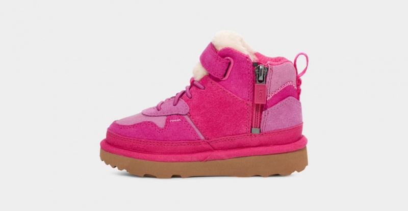 Ugg Toddler Highland Hi Heritage Sneakers Barn Rosa | Sverige-15862
