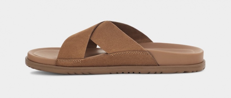 Ugg Wainscott Badtofflor Sandaler Herr Bruna | Sverige-82194