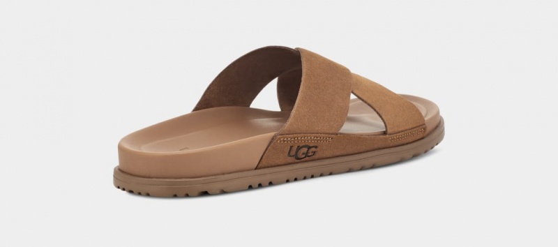 Ugg Wainscott Badtofflor Sandaler Herr Bruna | Sverige-82194