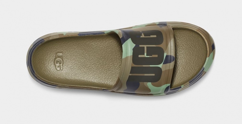 Ugg Wilcox Badtofflor Camopop Sandaler Herr Gröna | Sverige-14863
