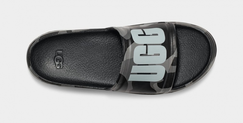 Ugg Wilcox Badtofflor Camopop Sandaler Herr Svarta | Sverige-40376