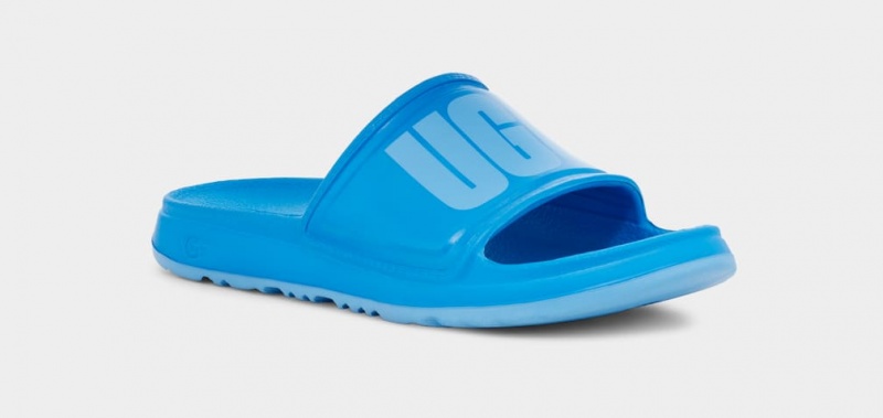 Ugg Wilcox Badtofflor Sandaler Herr Blå | Sverige-35840