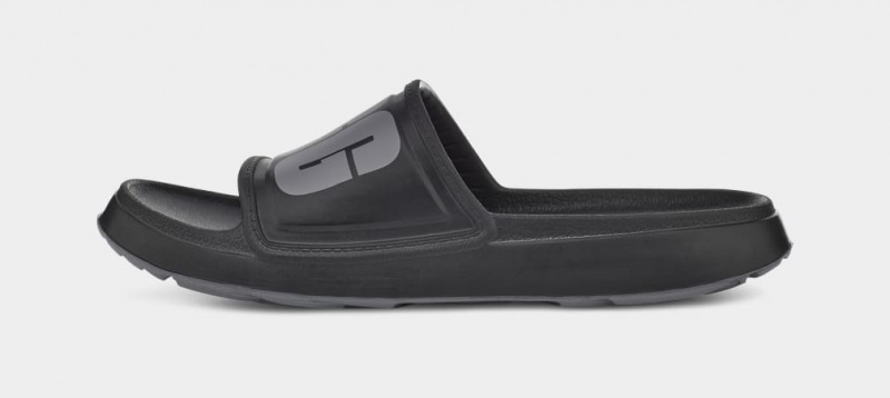 Ugg Wilcox Badtofflor Sandaler Herr Svarta | Sverige-15047