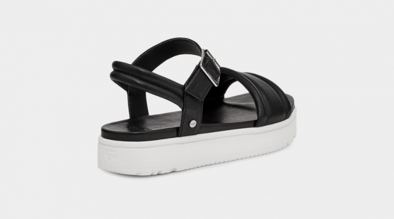 Ugg Zayne Ankle Rem Sandaler Dam Svarta | Sverige-83619