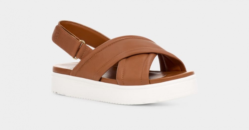 Ugg Zayne Slingback Sandaler Dam Bruna | Sverige-63014